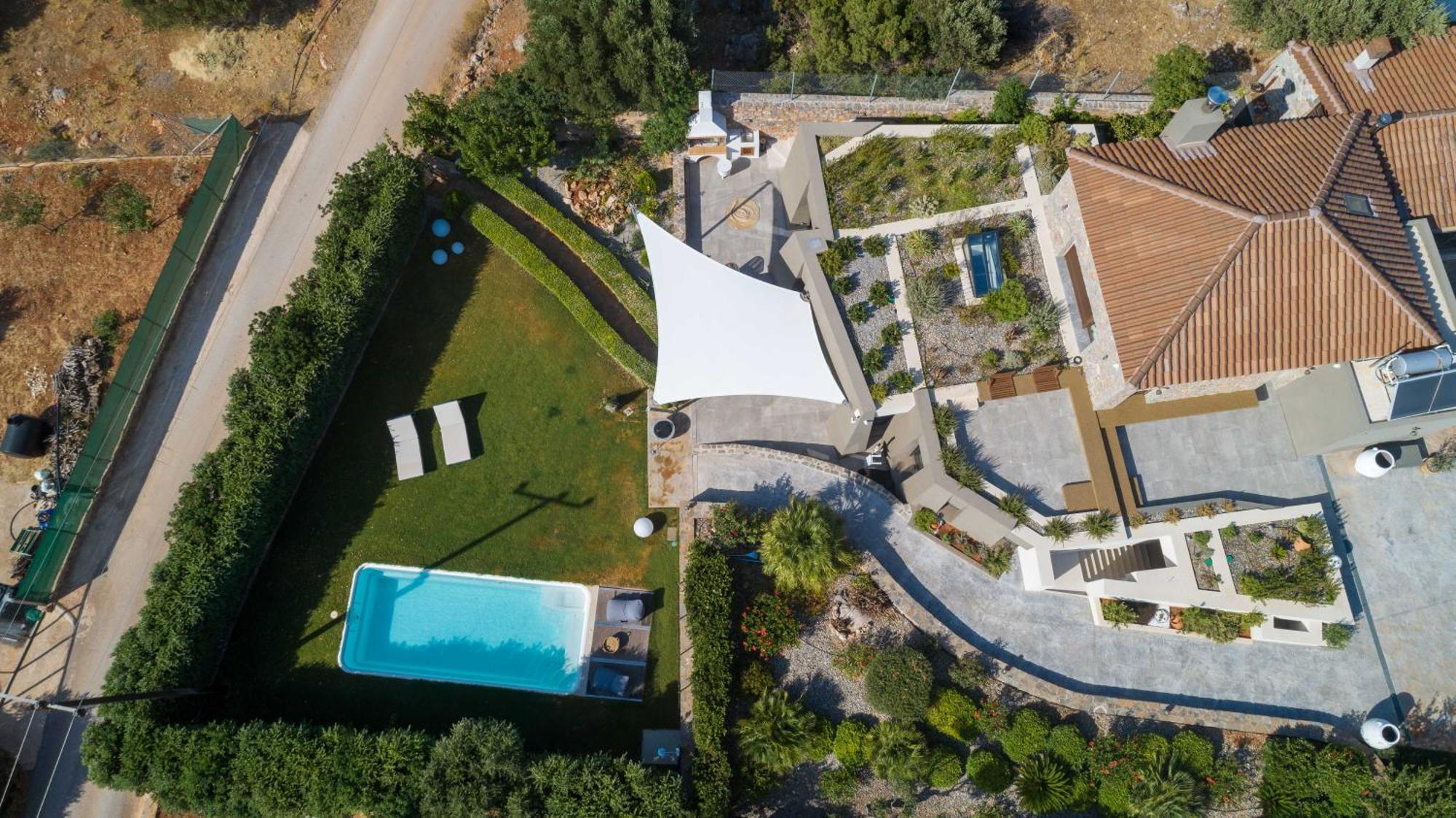 Lithari Luxury Villa With Private Pool, Your Perfect Retreat, Crete Ágios Nikólaos Eksteriør billede
