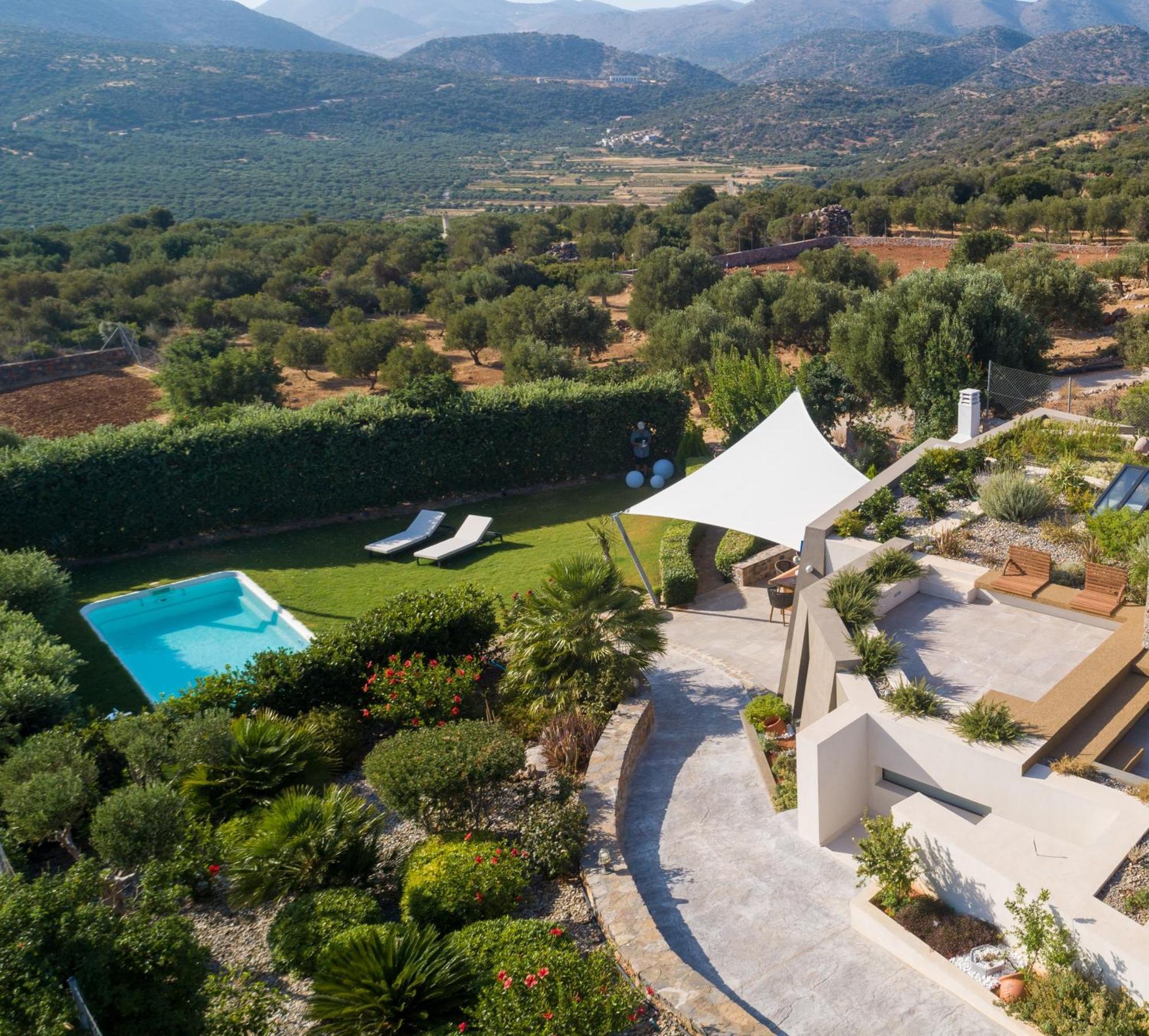 Lithari Luxury Villa With Private Pool, Your Perfect Retreat, Crete Ágios Nikólaos Eksteriør billede