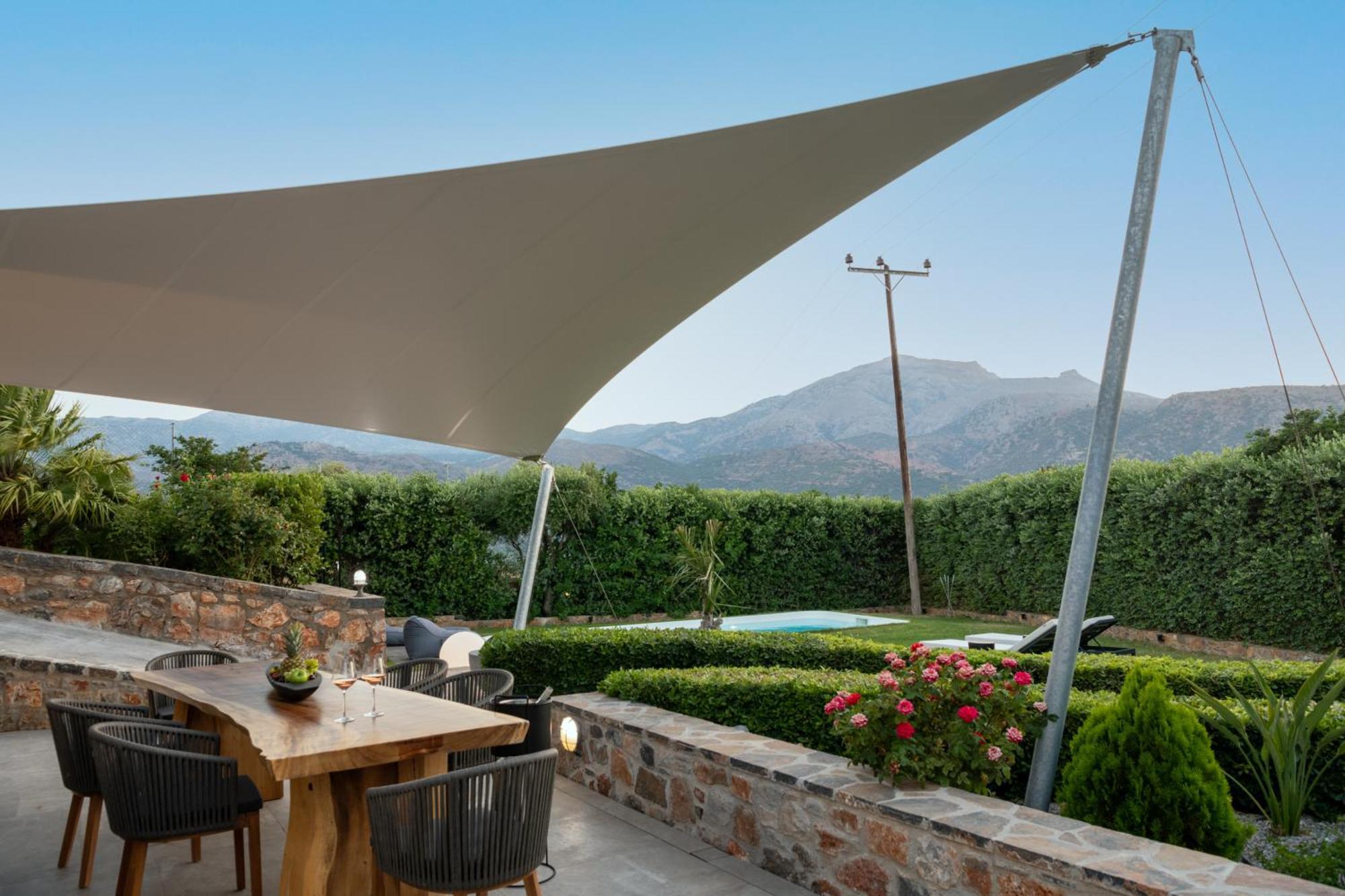 Lithari Luxury Villa With Private Pool, Your Perfect Retreat, Crete Ágios Nikólaos Eksteriør billede