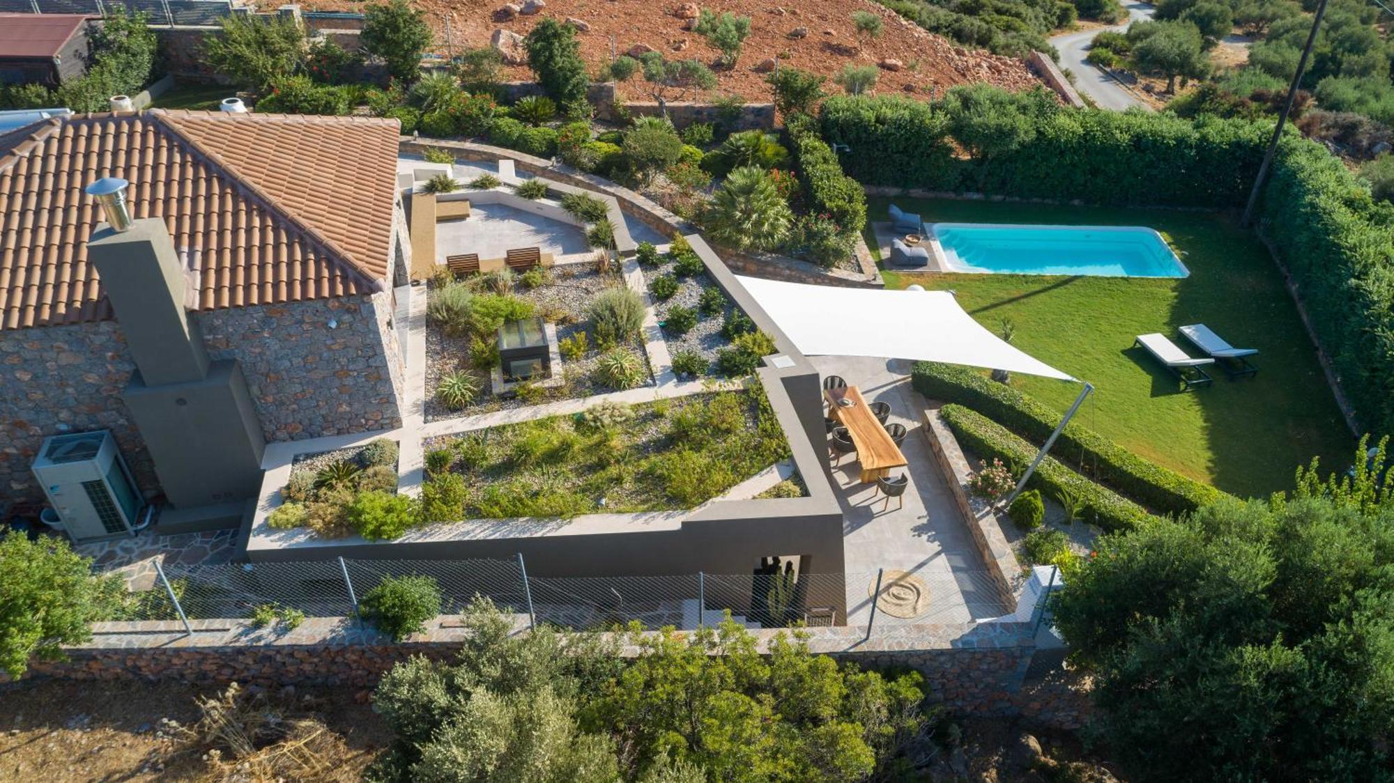 Lithari Luxury Villa With Private Pool, Your Perfect Retreat, Crete Ágios Nikólaos Eksteriør billede